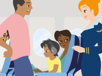 Préparer un voyage en avion avec un enfant autiste
