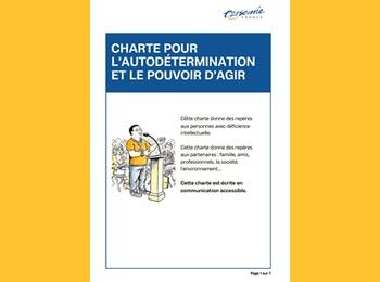 Trisomie 21 France : Charte autodétermination et pouvoir d’agir