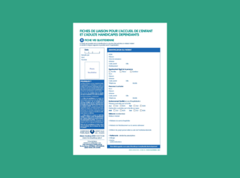 Des fiches pour de liaison faciliter l’hospitalisation d'enfants ou d'adultes handicapés