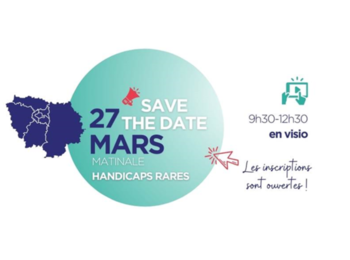 Invitation au Webinaire - Matinale Handicaps Rares région Île-de-France – 27 mars 2025