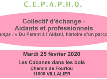 Collectif d’échange - Aidants et professionnels : « Du Parent à l’Aidant, histoire d’un parcours »