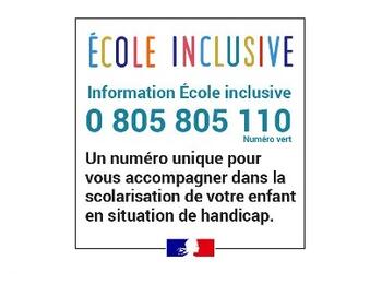 Scolarisation et handicap : un numéro vert