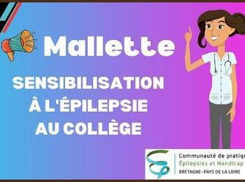 Une mallette de sensibilisation à l'épilepsie au collège