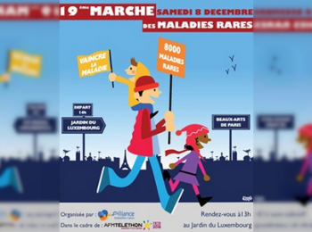 19ème Marche des Maladies Rares le samedi 8 décembre 2018 (annulée)