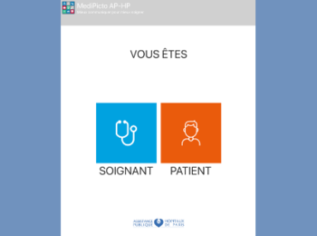 MediPicto AP-HP: améliorer les possibilités de dialogue entre patients et soignants