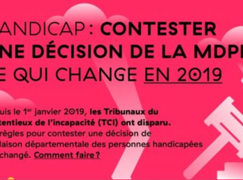 Contester une décision MDPH avec le recours RAPO : ce qui a changé en 2019