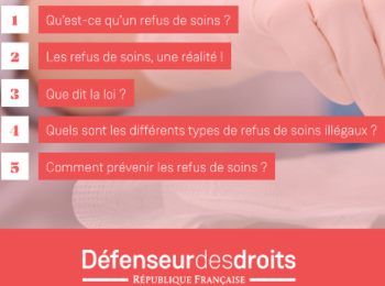 Des outils pour prévenir les refus de soins