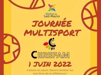 Journée multisport CEREFAM le 1er juin